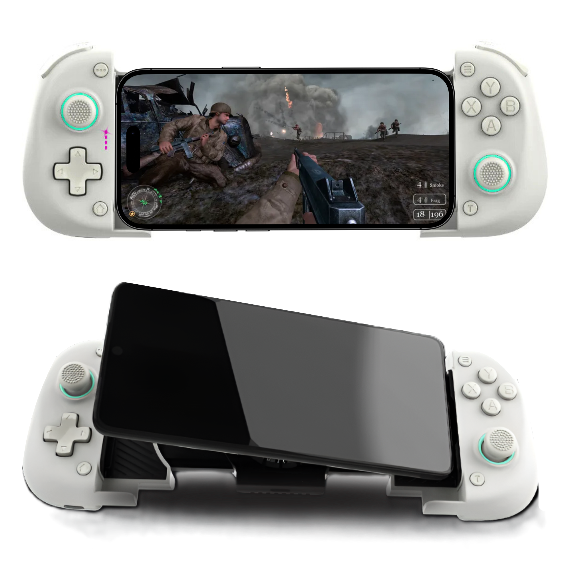 Phone Game Controller Android - Wireless Gamepad with Built-In Cooler – Lag-Free, Sweat-Resistant & Ergonomic | Compatible with PC, Mobile & Switch